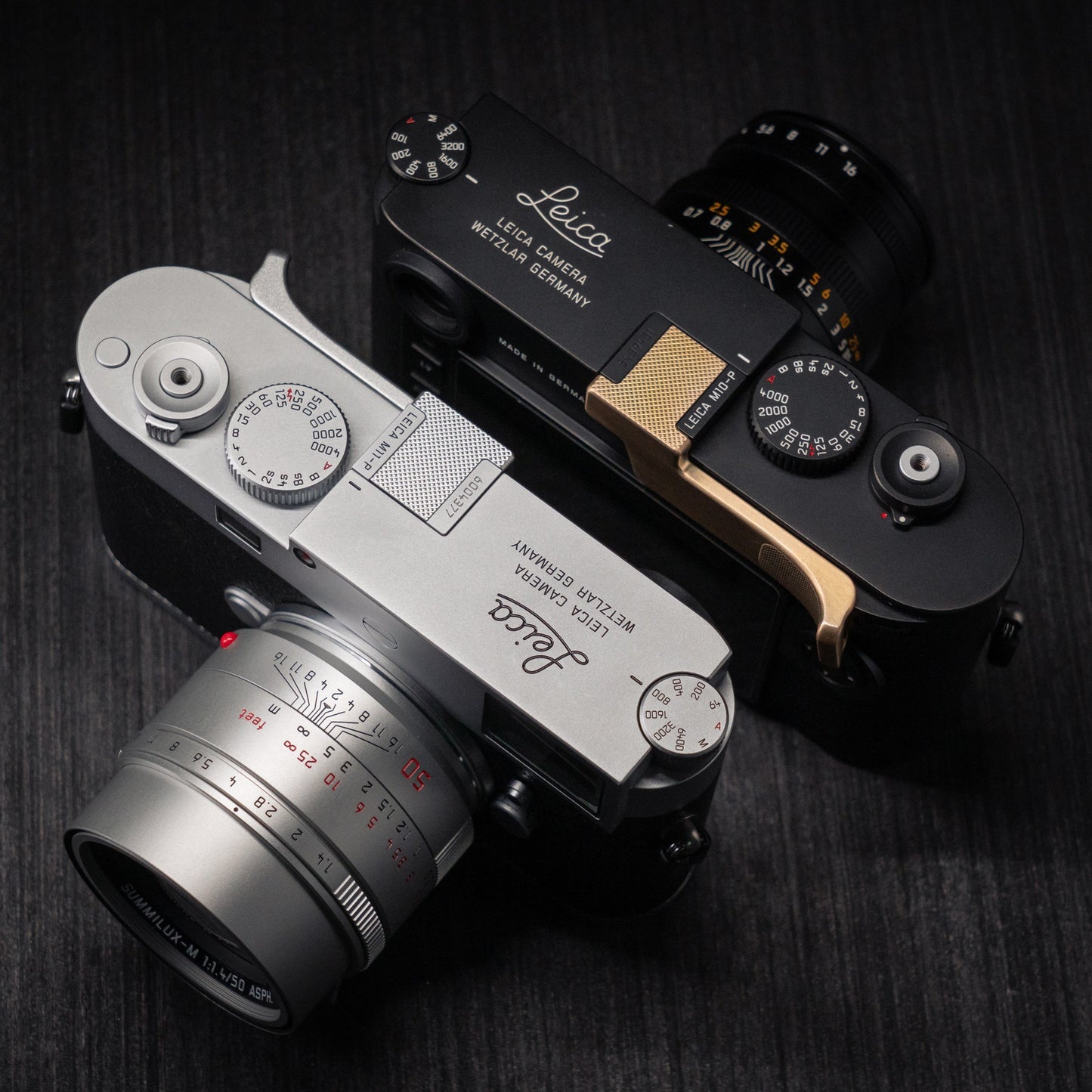 Aluminum/Brass Thumb Grip for Leica M10/M11