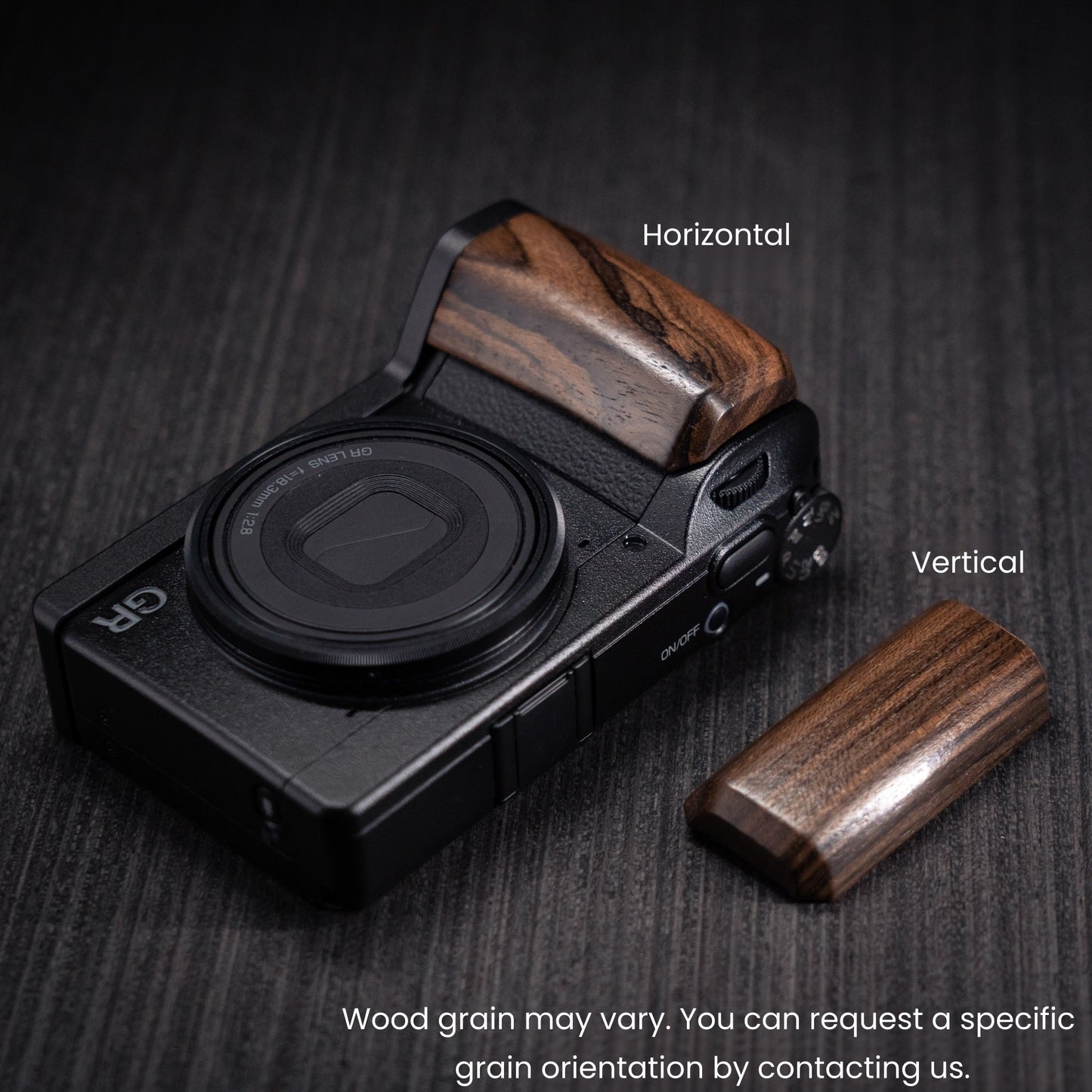 Wood Grip for Ricoh GR4