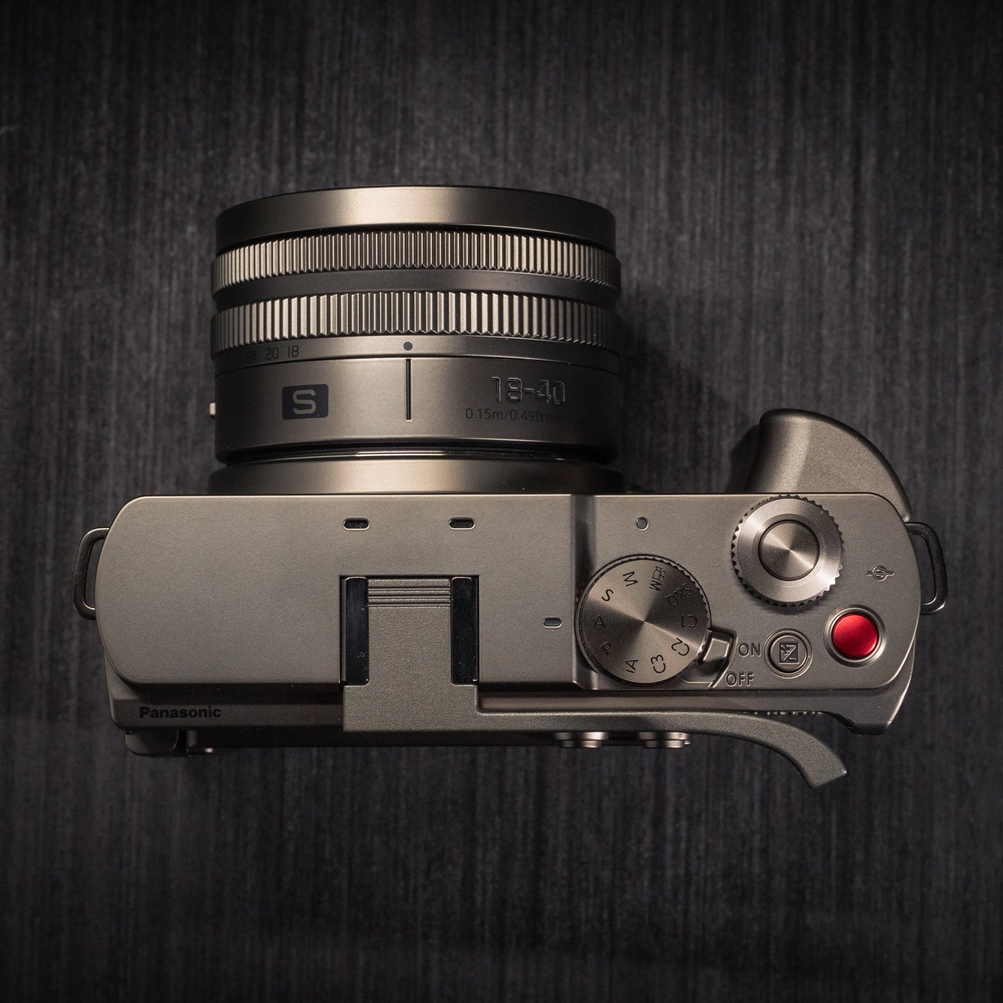 Aluminum Thumb Grip for LUMIX S9