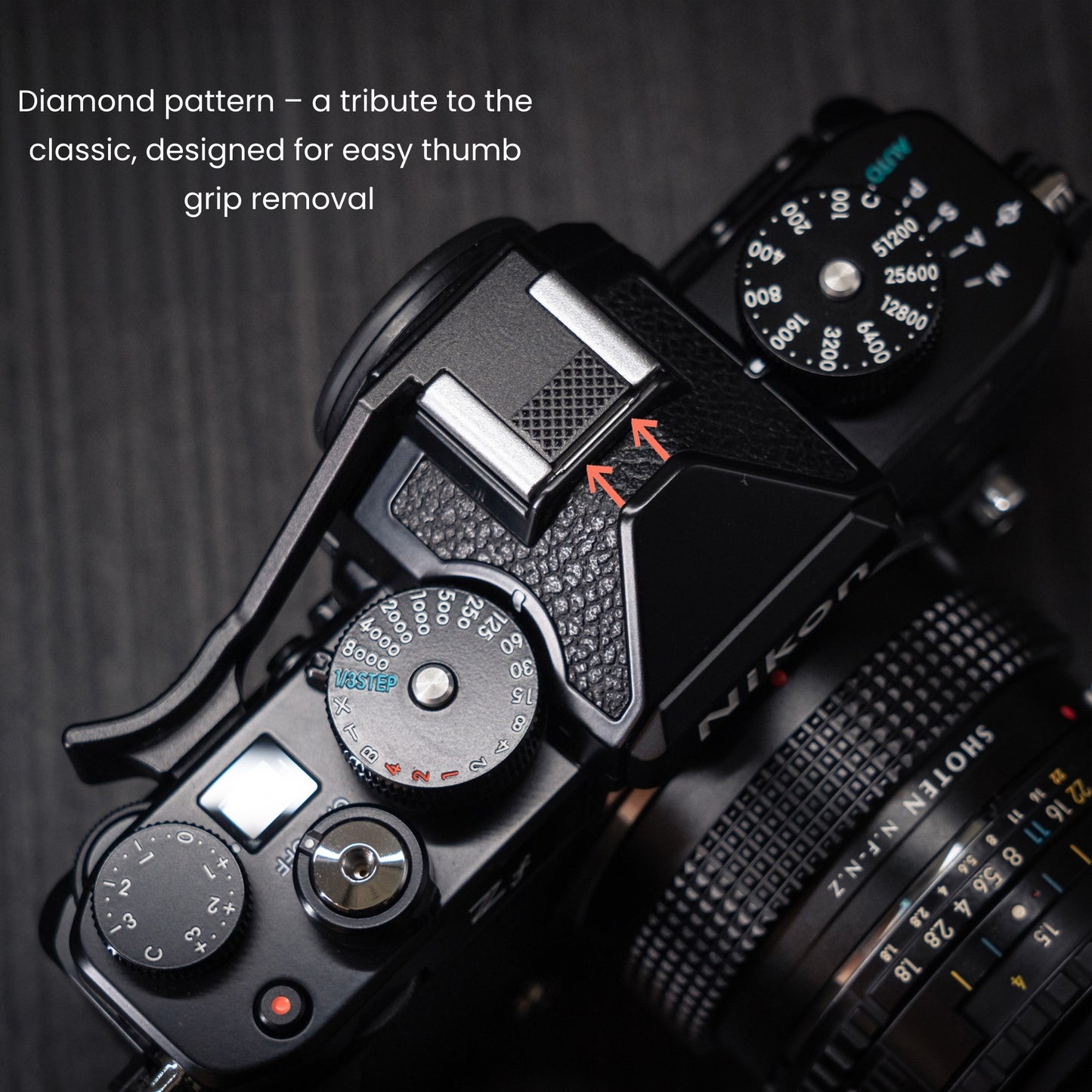 Aluminum Thumb Grip for Nikon ZF