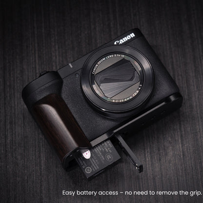 Wood Grip for Canon Powershot V1