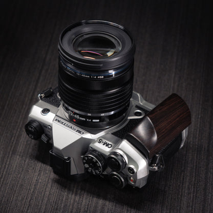 Wood Grip for OM System OM-5 II