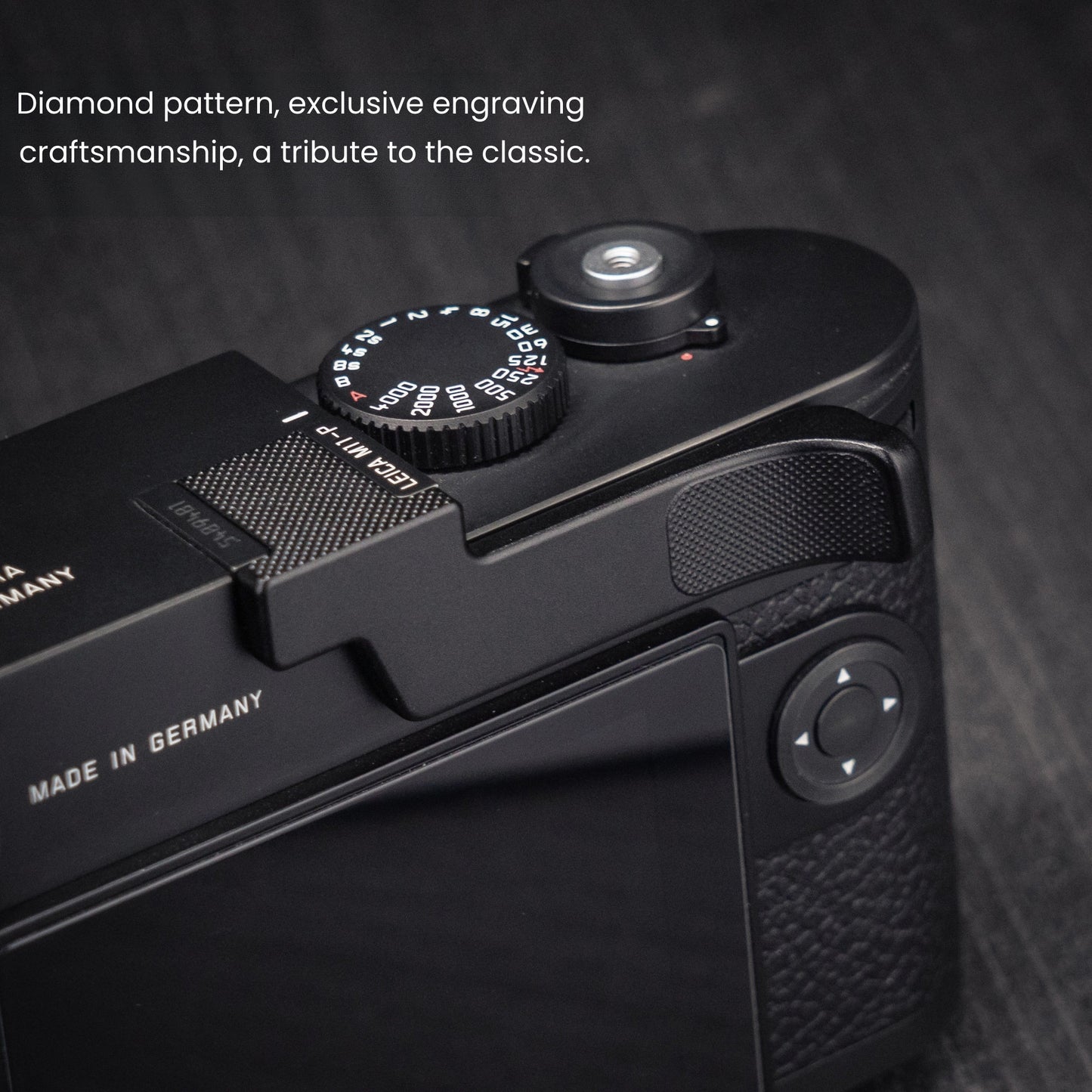 Aluminum/Brass Thumb Grip for Leica M10/M11