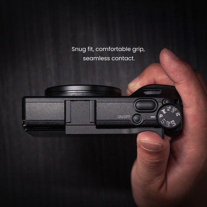 Black Aluminum Thumb Grip for Ricoh GR4
