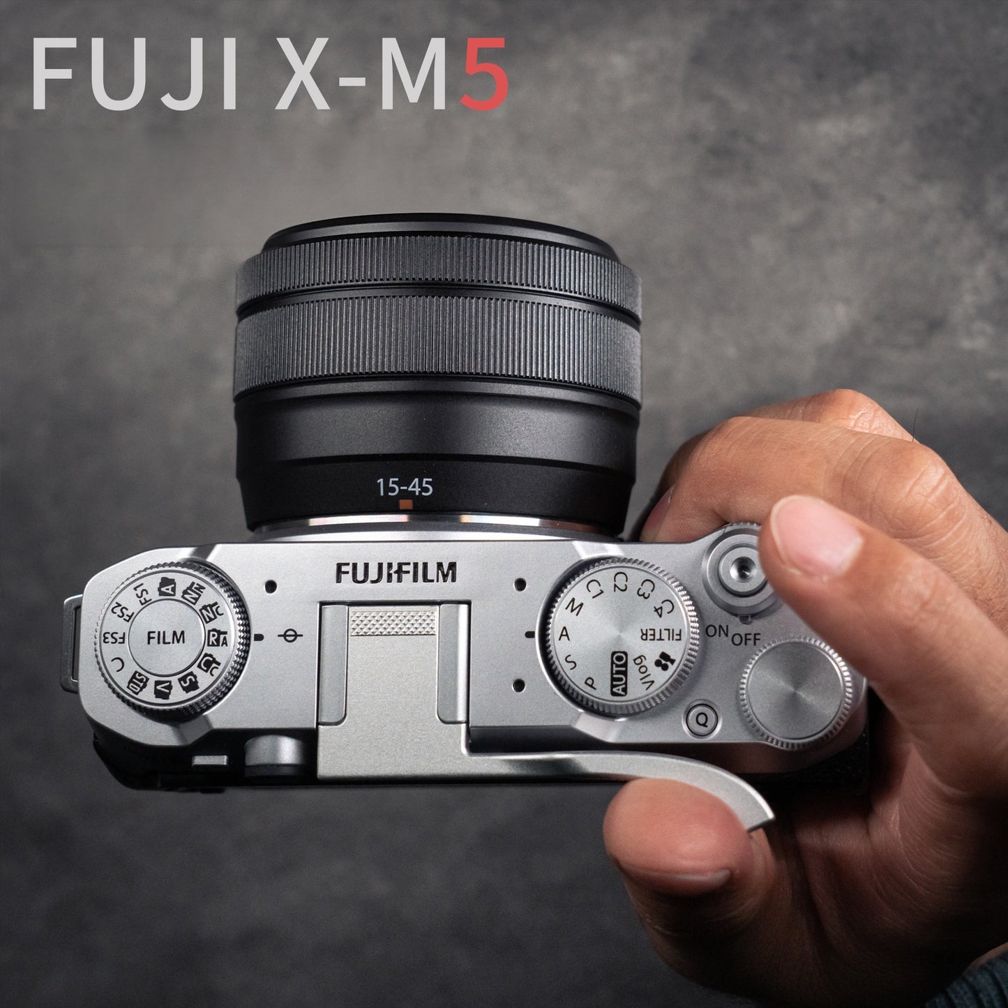 Aluminum Thumb Grip for Fujifilm X-M5