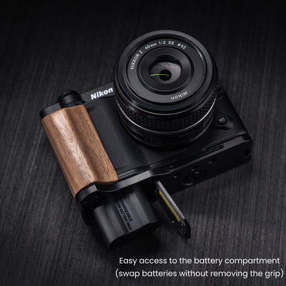 Wood Grip for Nikon Zr