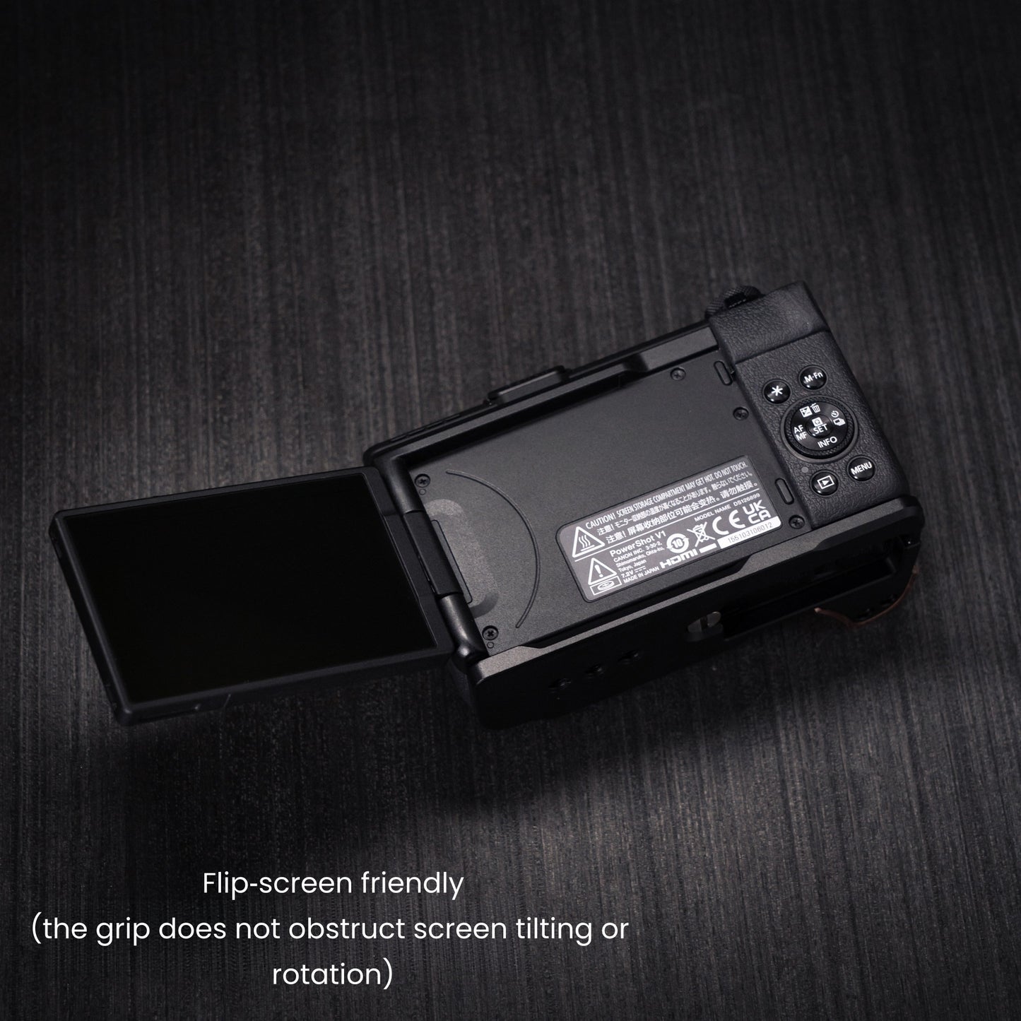 Wood Grip for Canon Powershot V1