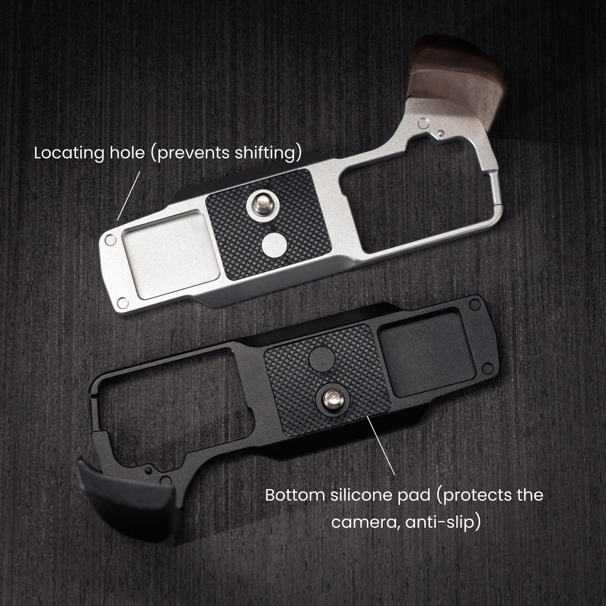 Wood Grip for OM System OM-5 II