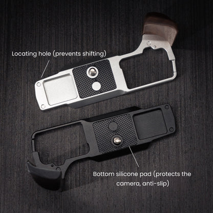 Wood Grip for OM System OM-5 II