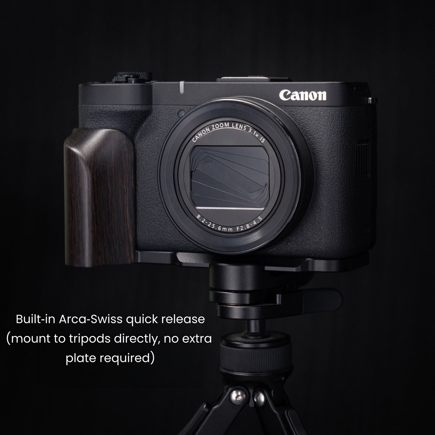 Wood Grip for Canon Powershot V1
