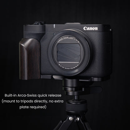 Wood Grip for Canon Powershot V1