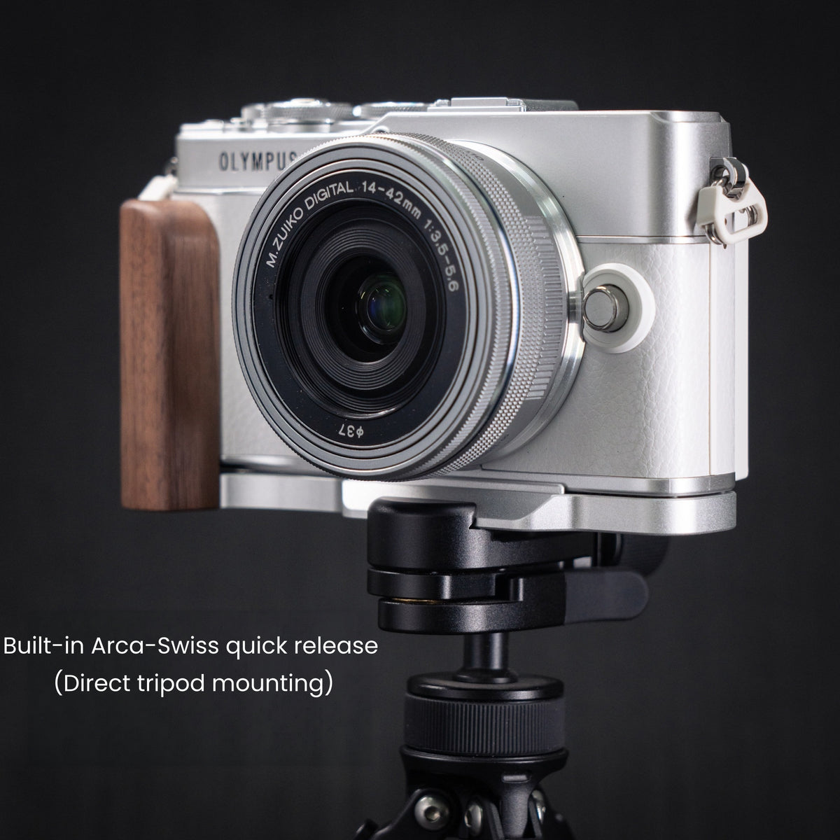 Wood Grip for Olympus Pen E-P7
