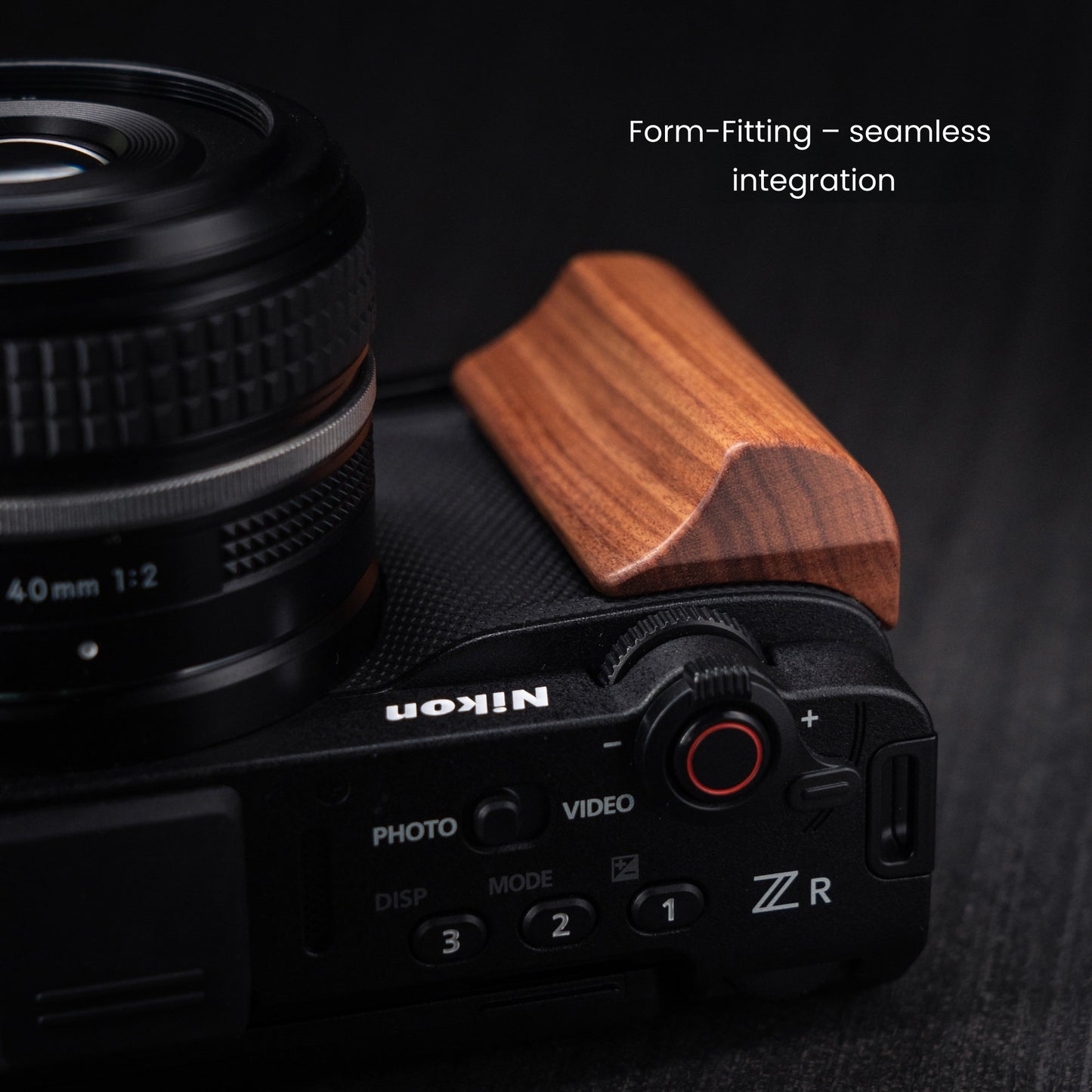 Wood Grip for Nikon Zr