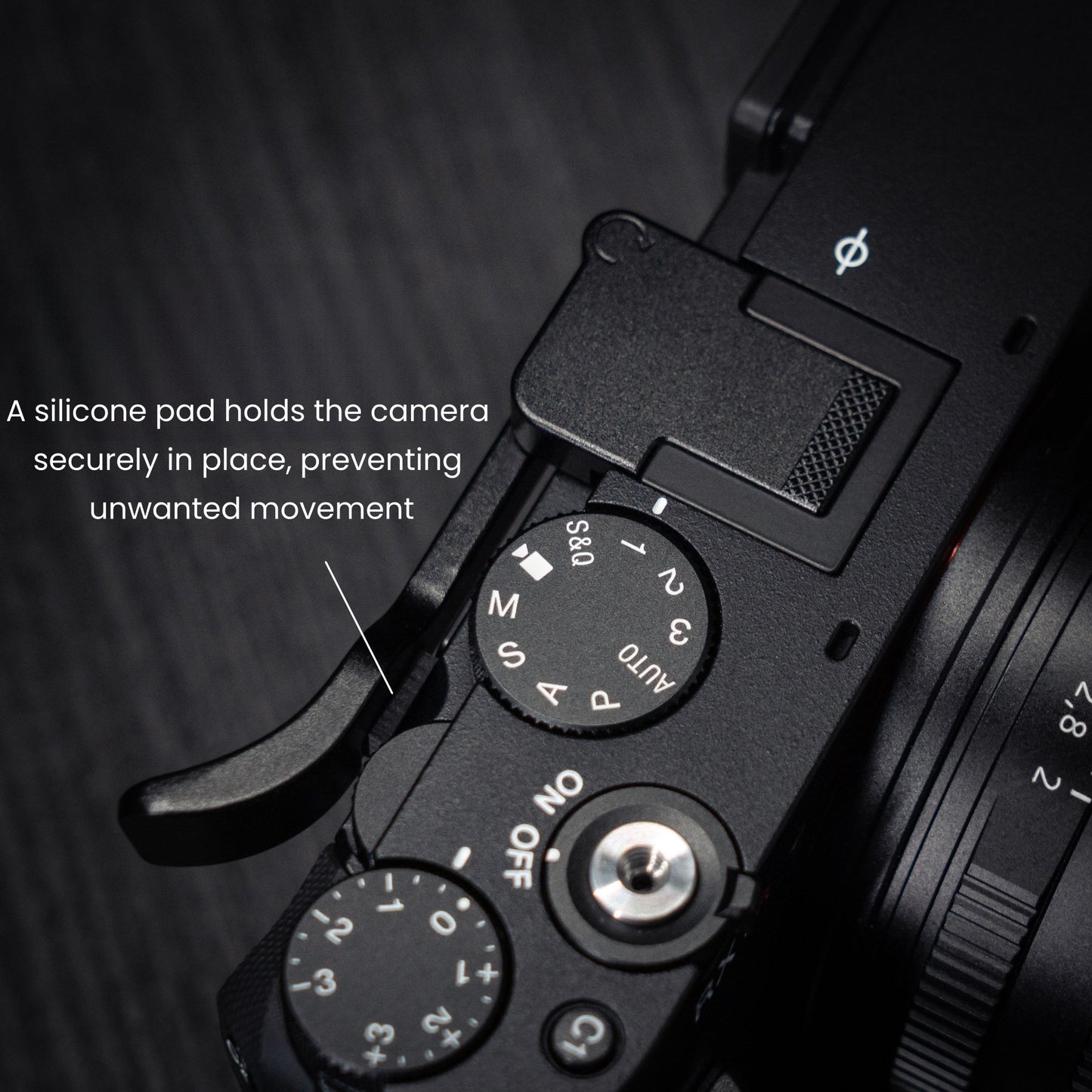 Black Aluminum Thumb Grip for SONY RX1r3