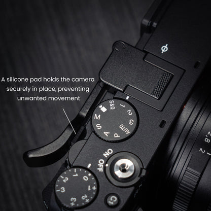 Black Aluminum Thumb Grip for SONY RX1r3