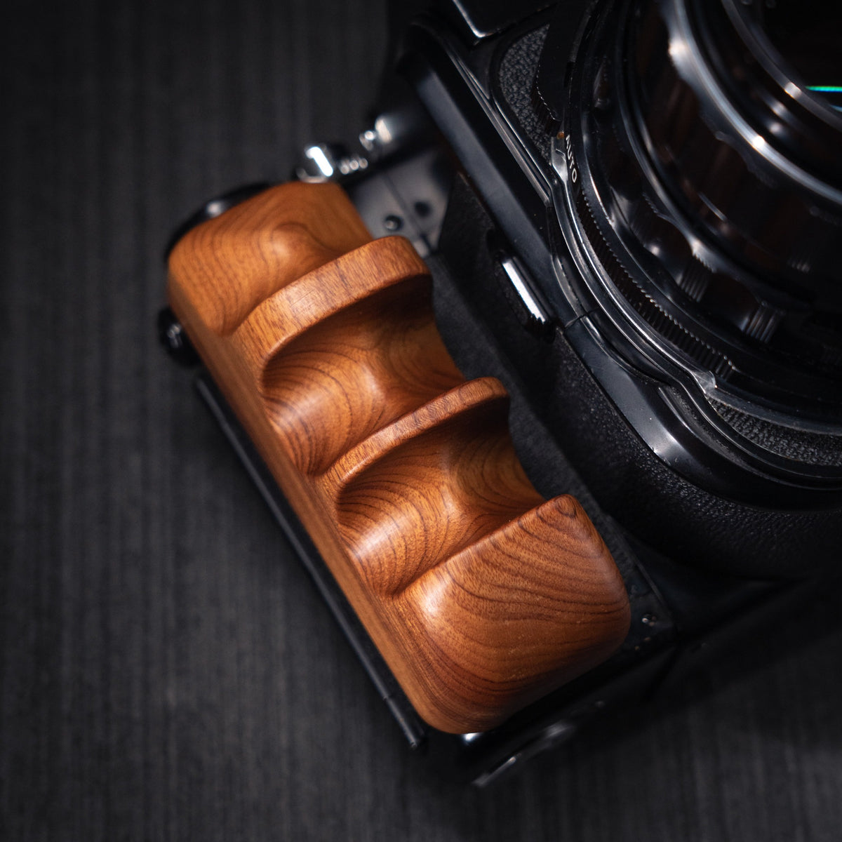 Wood Left + Right Handle Set for PENTAX 67 6x7