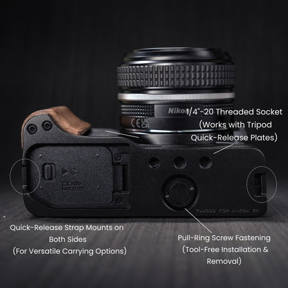 Wood Grip for Nikon Zr
