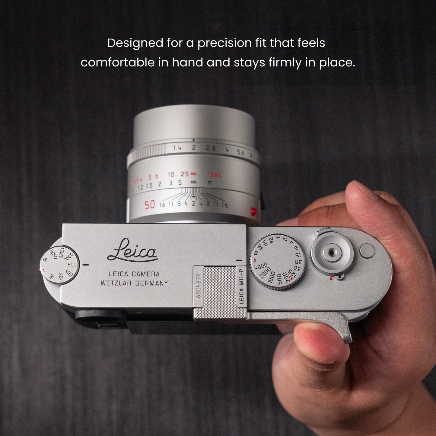 Aluminum/Brass Thumb Grip for Leica M10/M11