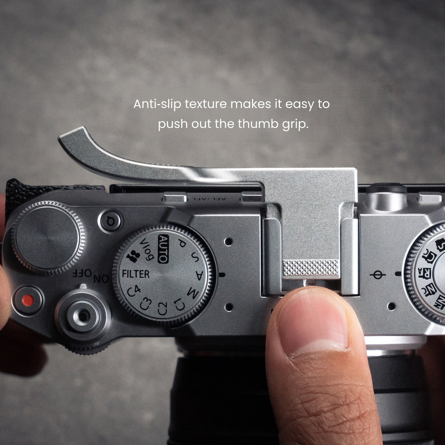 Aluminum Thumb Grip for Fujifilm X-M5