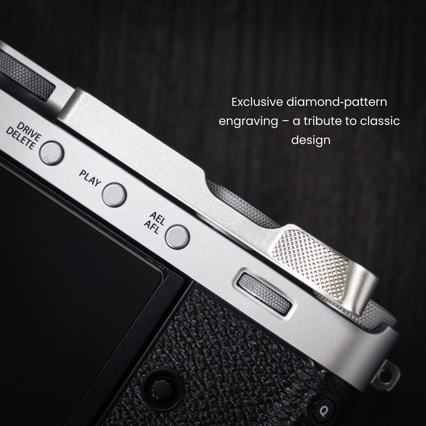 Aluminum Thumb Grip for Fujifilm X-E5