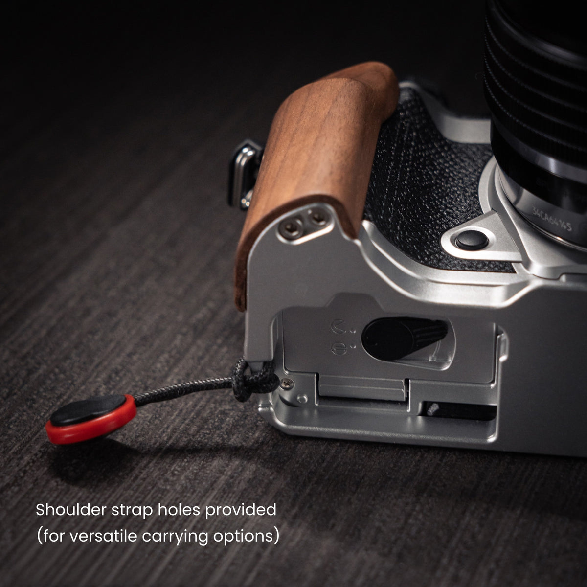 Wood Grip for OM System OM-5 II