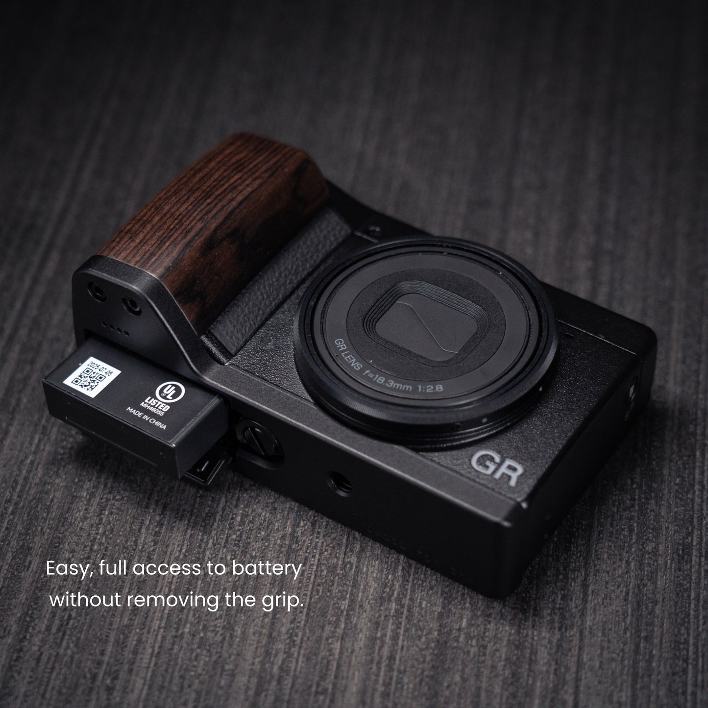 Wood Grip for Ricoh GR4