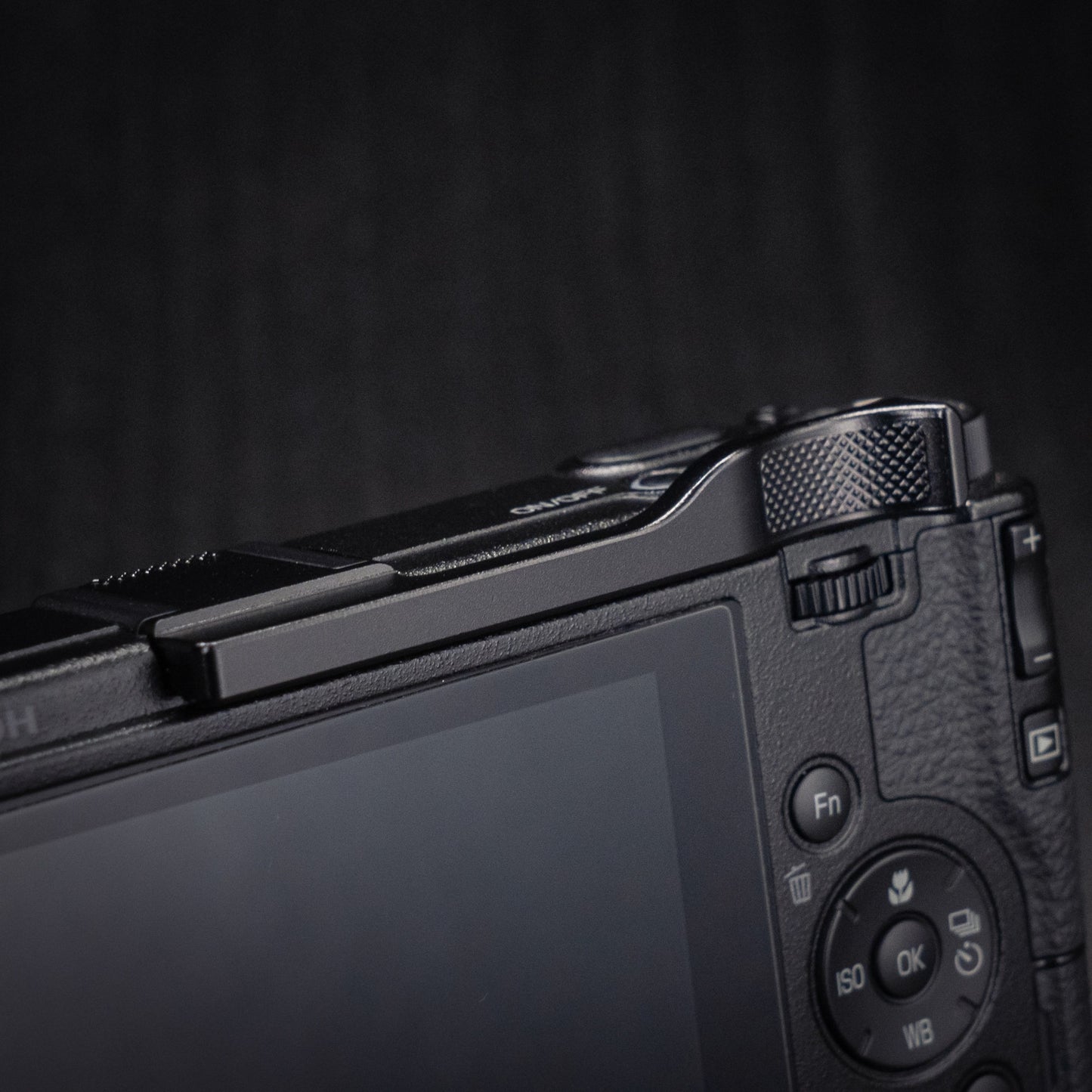Black Aluminum Thumb Grip for Ricoh GR4
