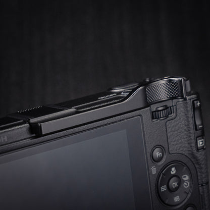 Black Aluminum Thumb Grip for Ricoh GR4
