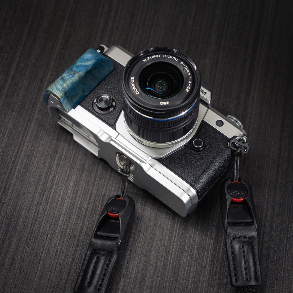Wood Grip for OM System OM-3