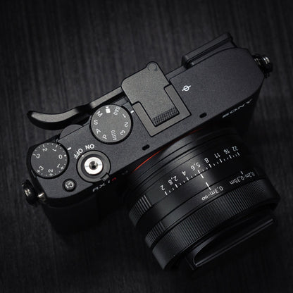 Black Aluminum Thumb Grip for SONY RX1r3