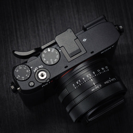 Black Aluminum Thumb Grip for SONY RX1r3