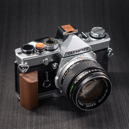 Wood Grip for Olympus OM Film Camera