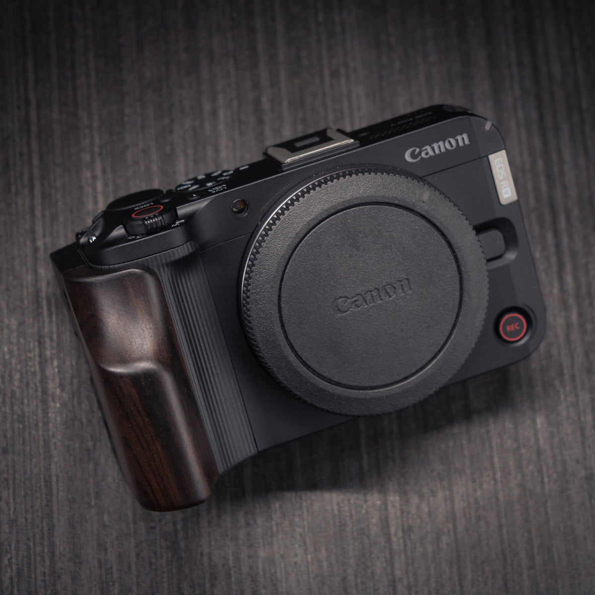 Multi-Function Wood Grip for Canon R50V