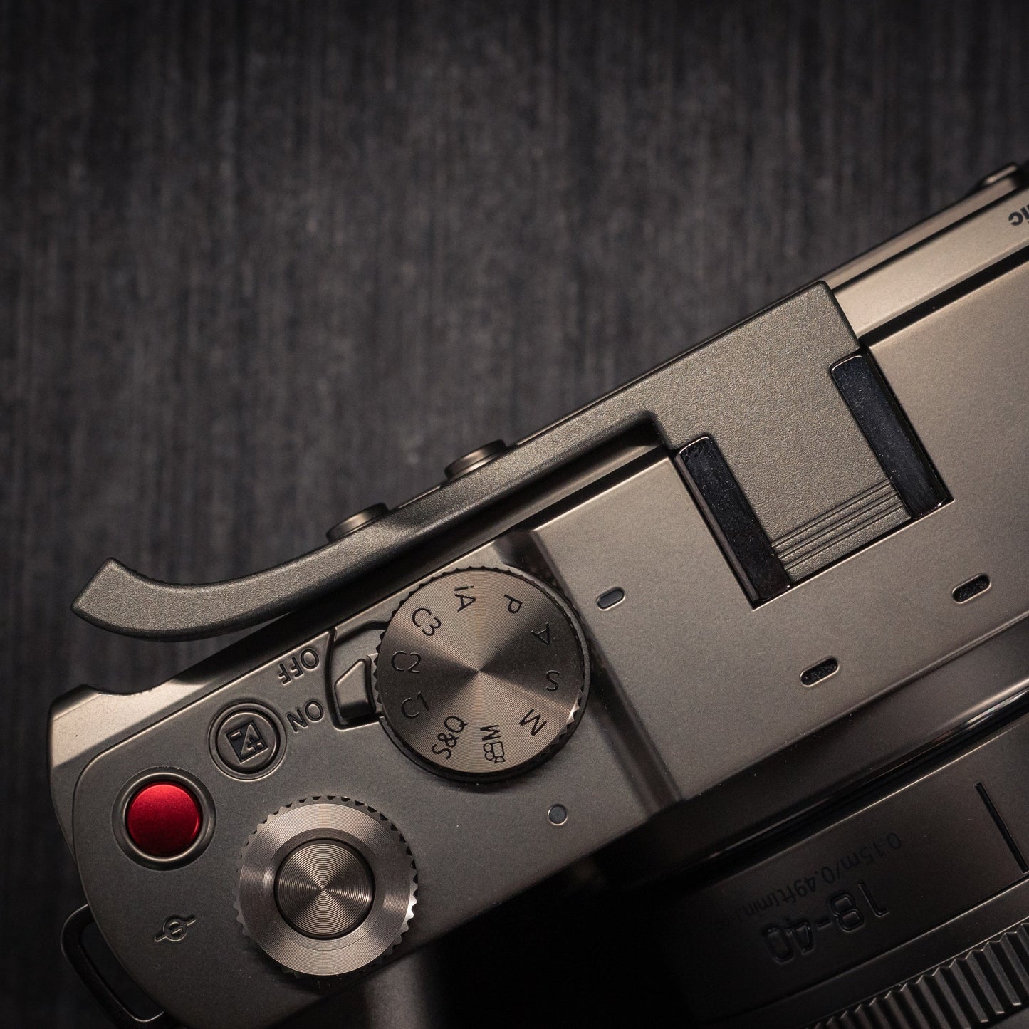 Aluminum Thumb Grip for LUMIX S9