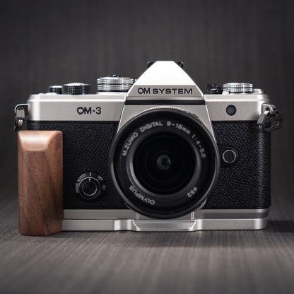 Wood Grip for OM System OM-3