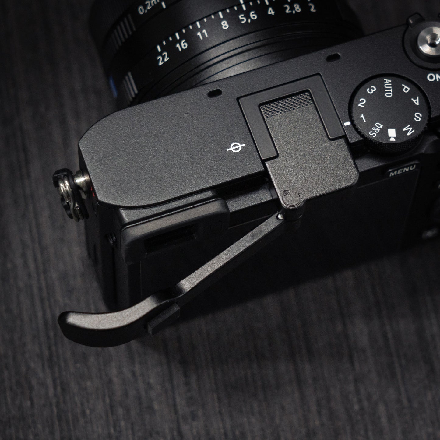 Black Aluminum Thumb Grip for SONY RX1r3