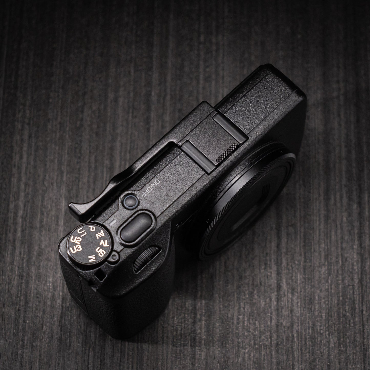 Black Aluminum Thumb Grip for Ricoh GR4