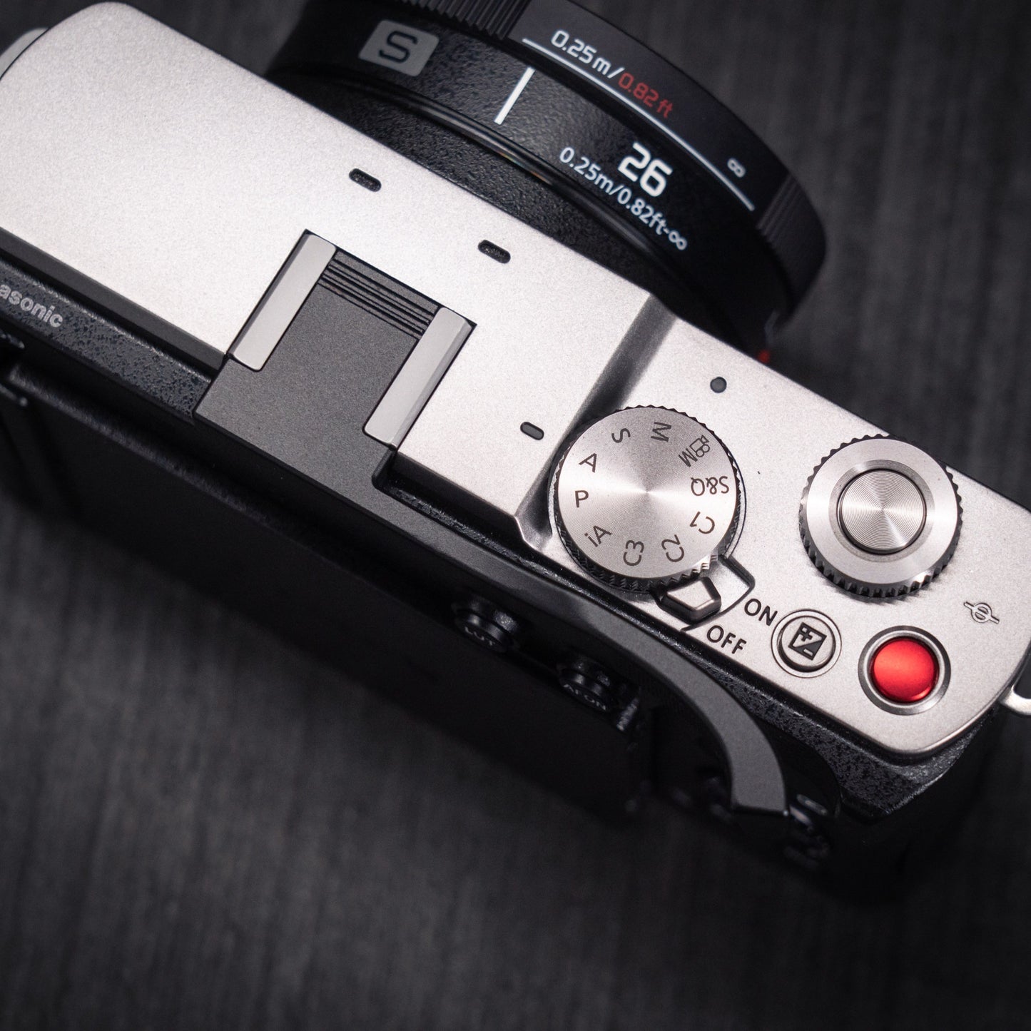 Aluminum Thumb Grip for LUMIX S9