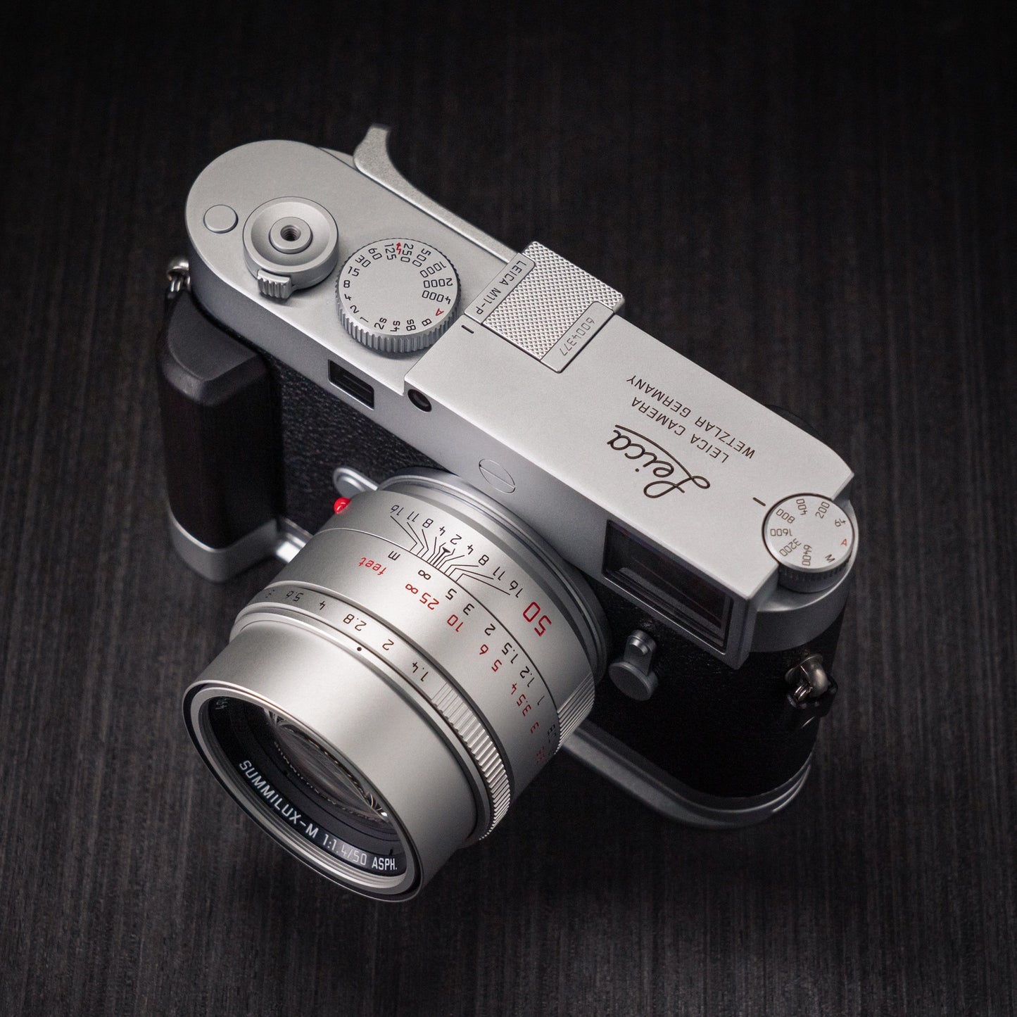 Aluminum/Brass Thumb Grip for Leica M10/M11