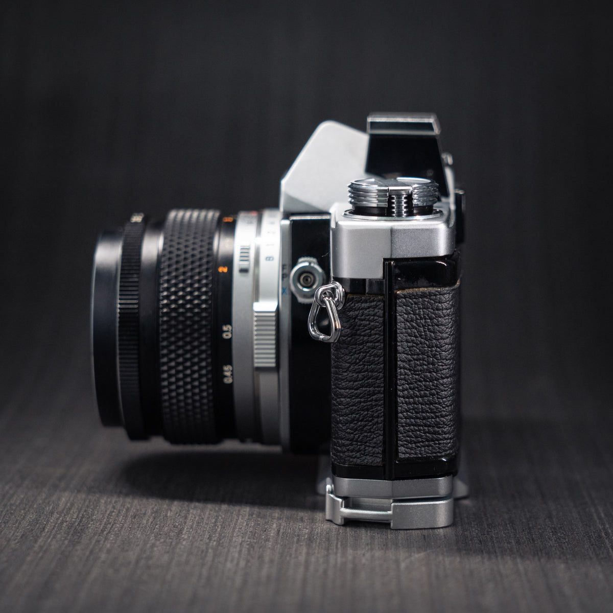 Wood Grip for Olympus OM Film Camera