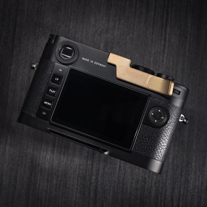 Aluminum/Brass Thumb Grip for Leica M10/M11