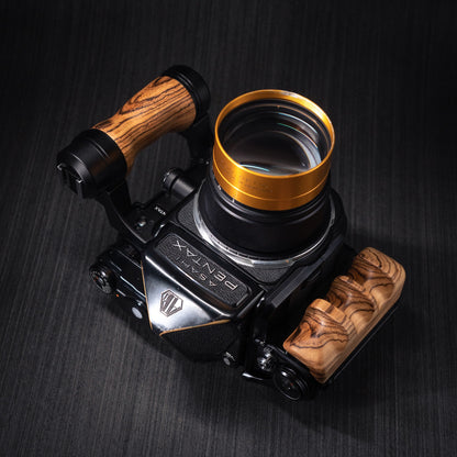 Wood Left + Right Handle Set for PENTAX 67 6x7