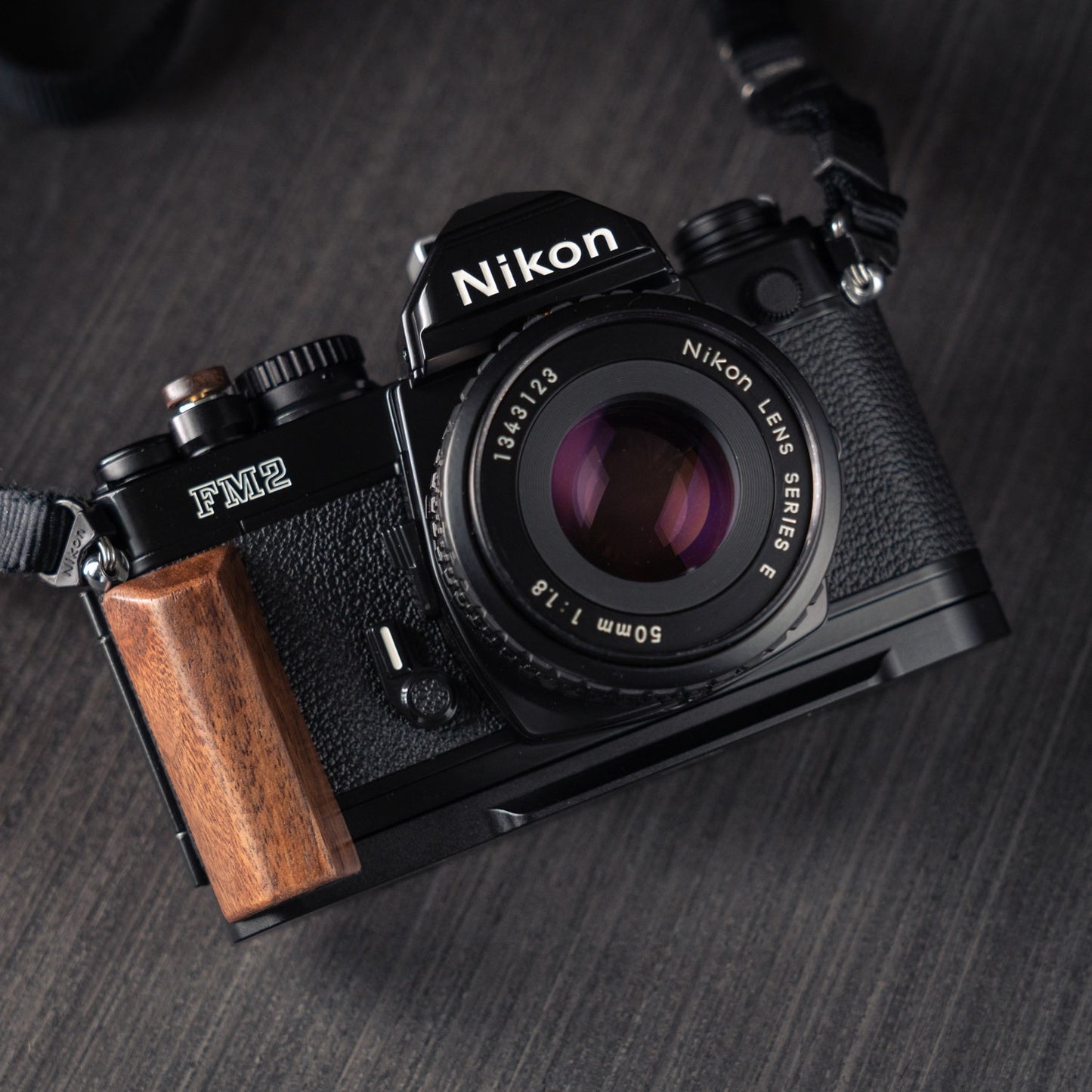 Wood Grip for Nikon FM2