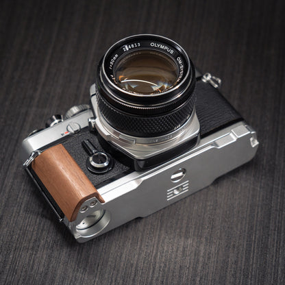 Wood Grip for Olympus OM Film Camera