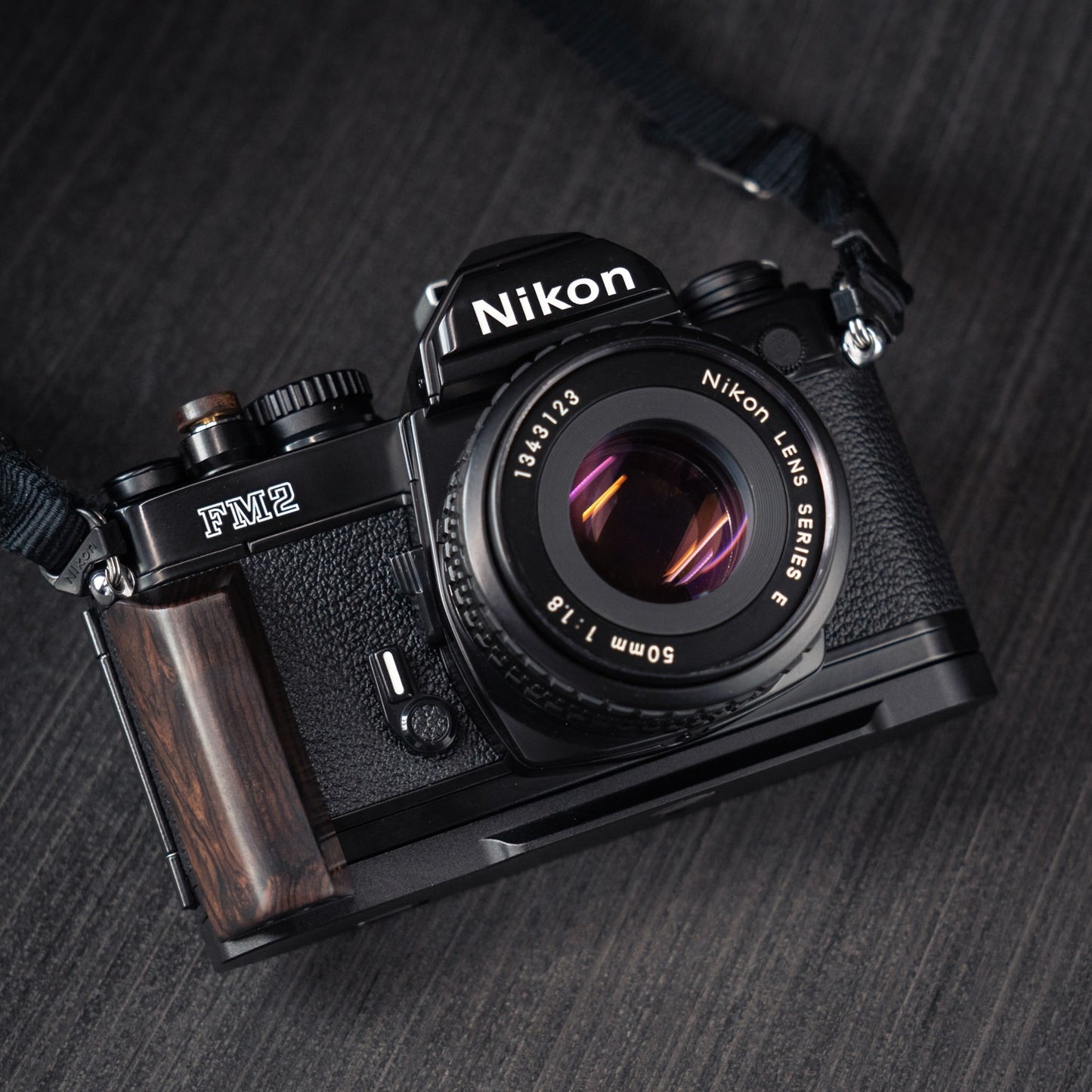 Wood Grip for Nikon FM2