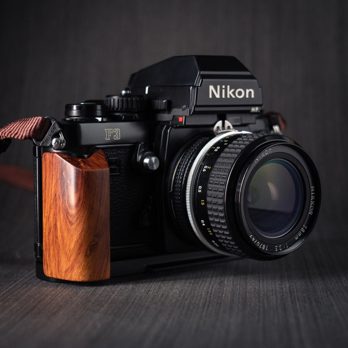 Wood Grip for Nikon F3