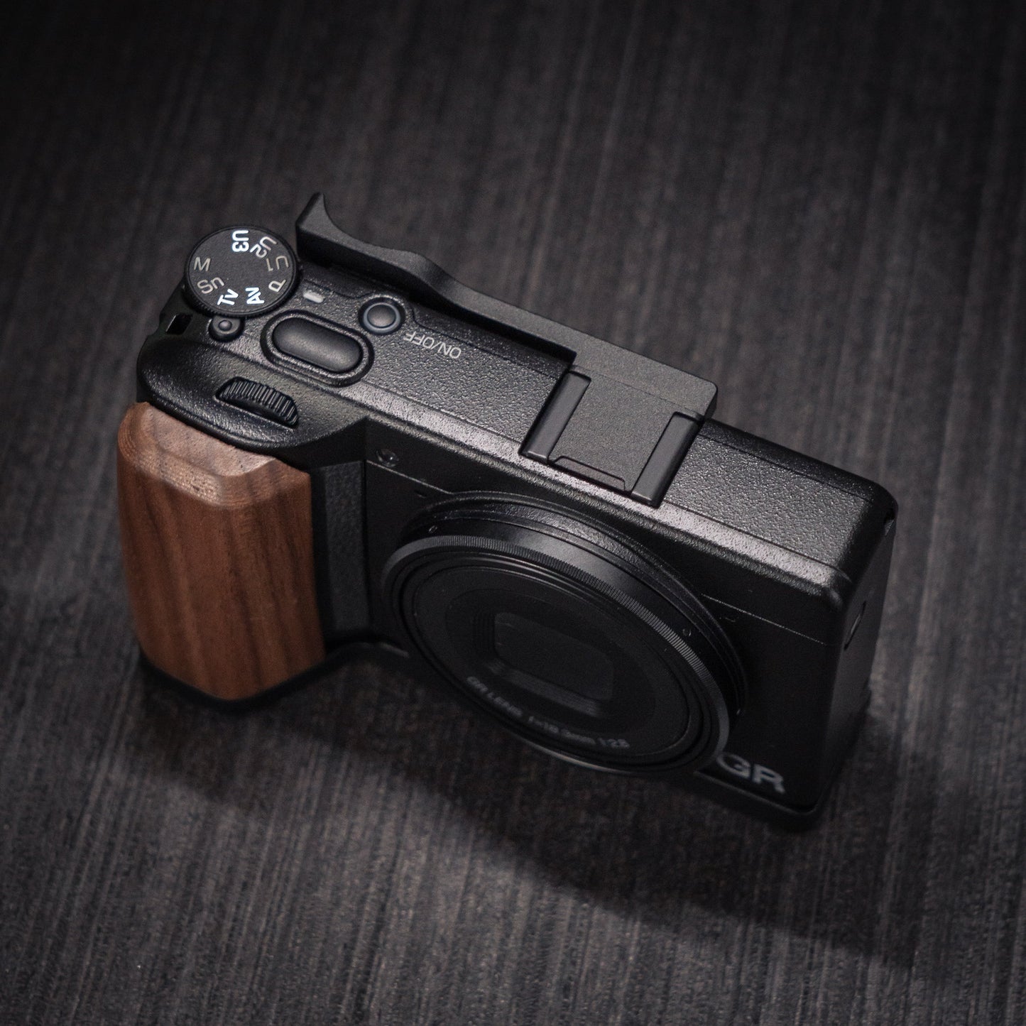 Black Aluminum Thumb Grip for Ricoh GR4