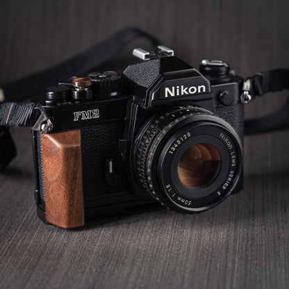Wood Grip for Nikon FM2