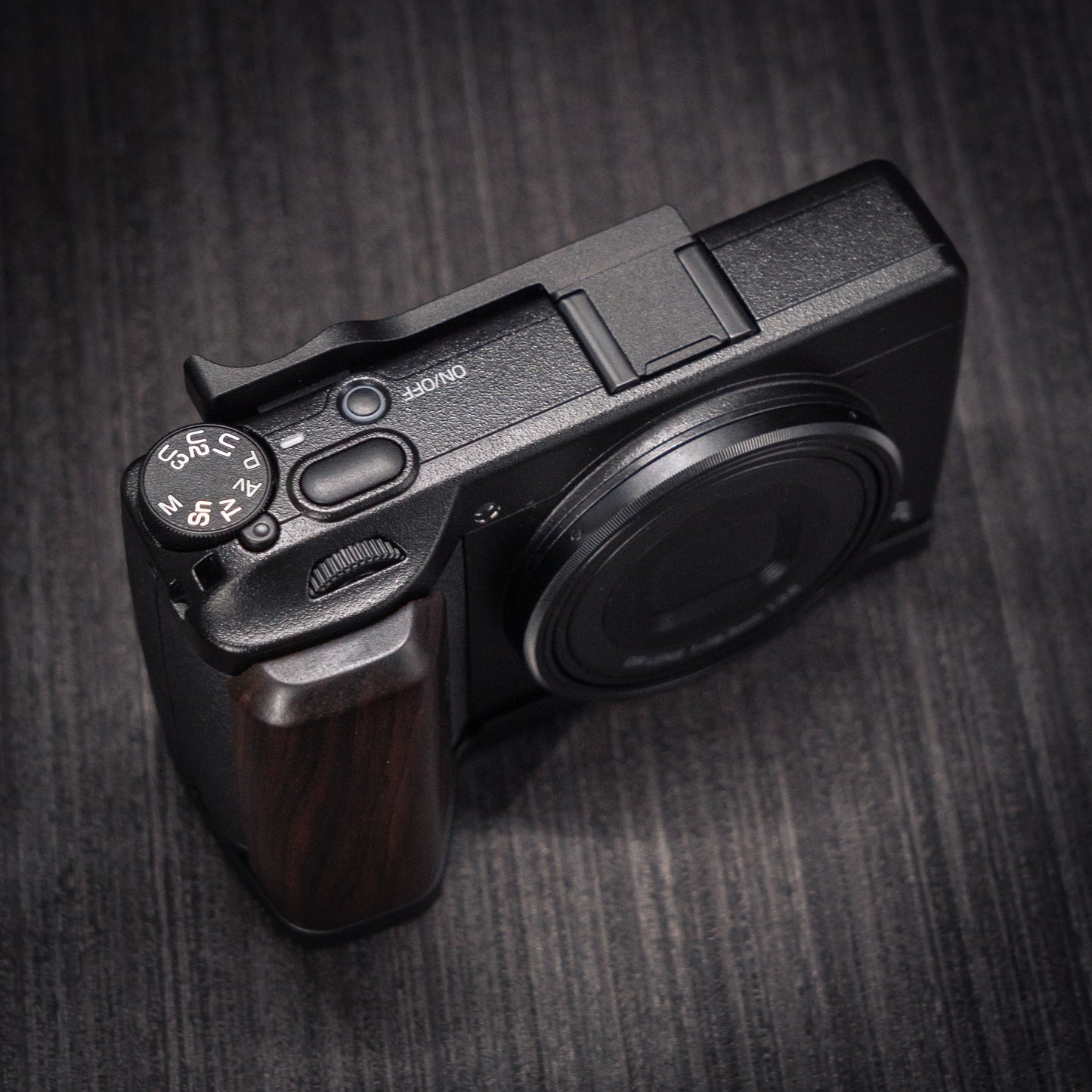 Black Aluminum Thumb Grip for Ricoh GR4