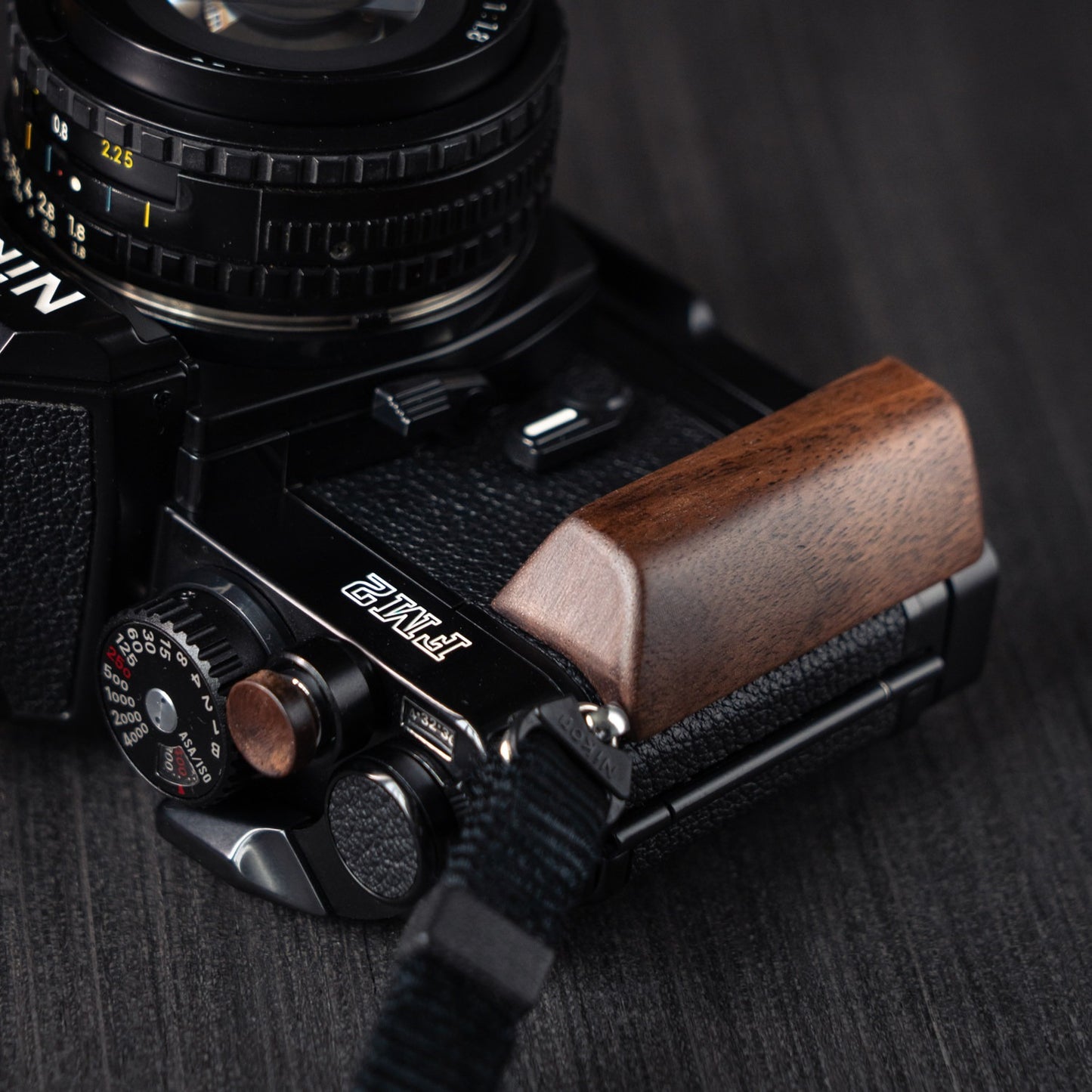 Wood Grip for Nikon FM2